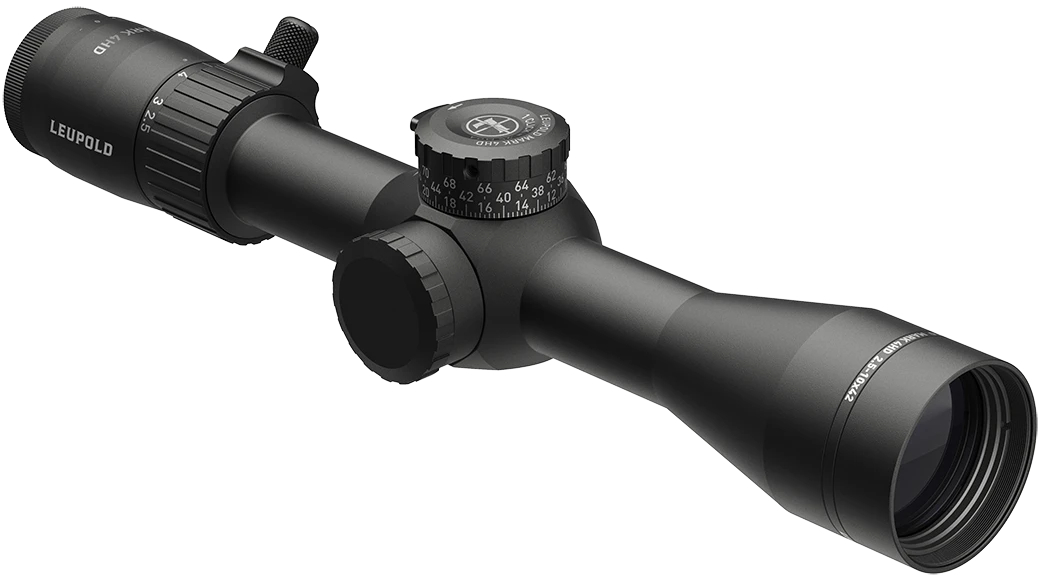 Leupold Mark 4HD 2.5-10x42mm 30mm Tube FFP PR1-MOA M1C3 Matte Black Rifle Scope — view 3