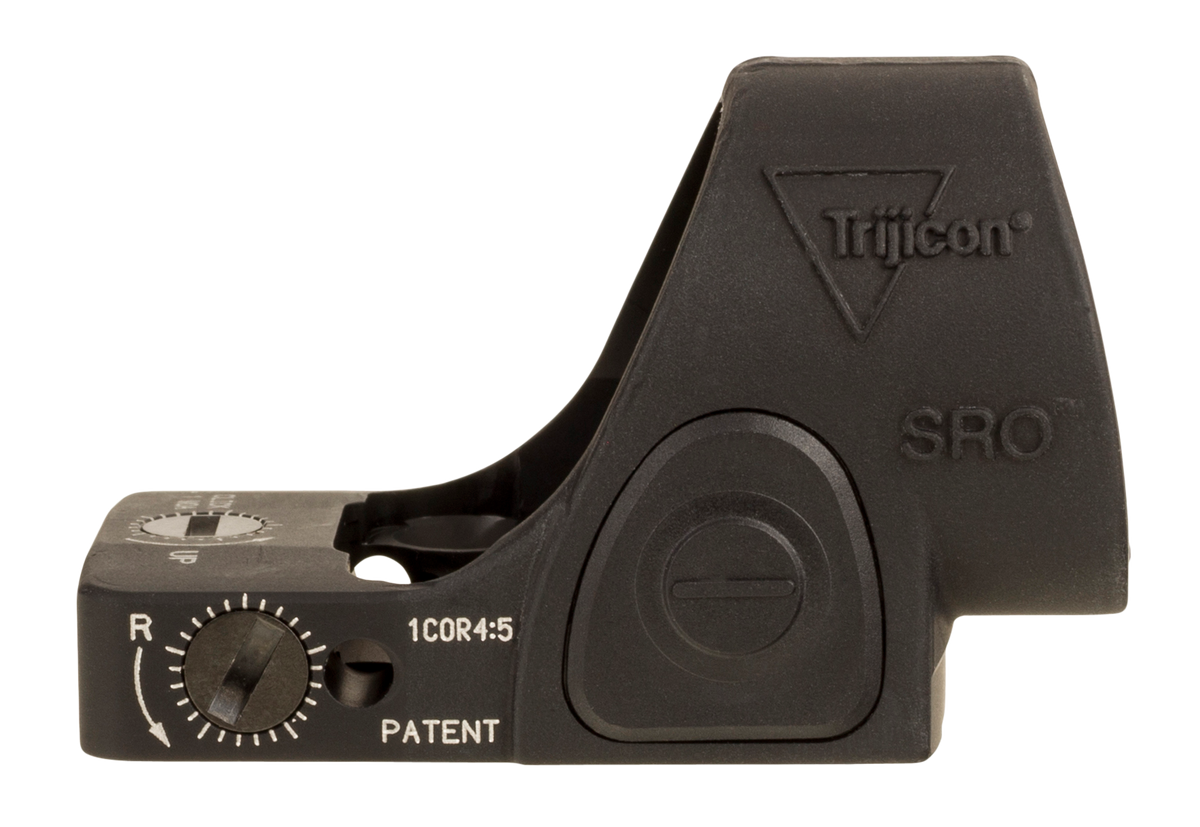 Trijicon SRO 1x 5 MOA Adjustable LED Red Dot Sight - Matte Black — view 3