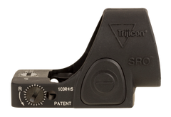 Trijicon SRO 1x 5 MOA Adjustable LED Red Dot Sight - Matte Black — view 3