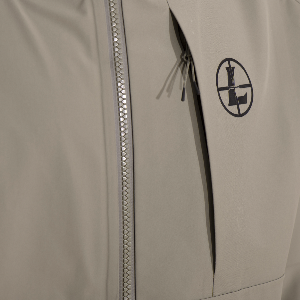 Leupold Storm Warden Rain Jacket Ash Green Nylon-Spandex Waterproof - Large — view 3