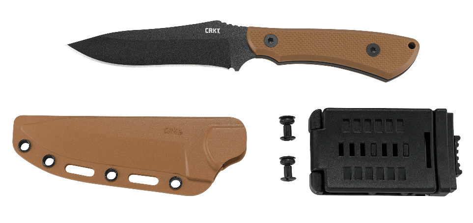 Columbia River 2083 Ramadi 4.37" Fixed Plain SK-5 Steel Coyote G10 Knife — view 3