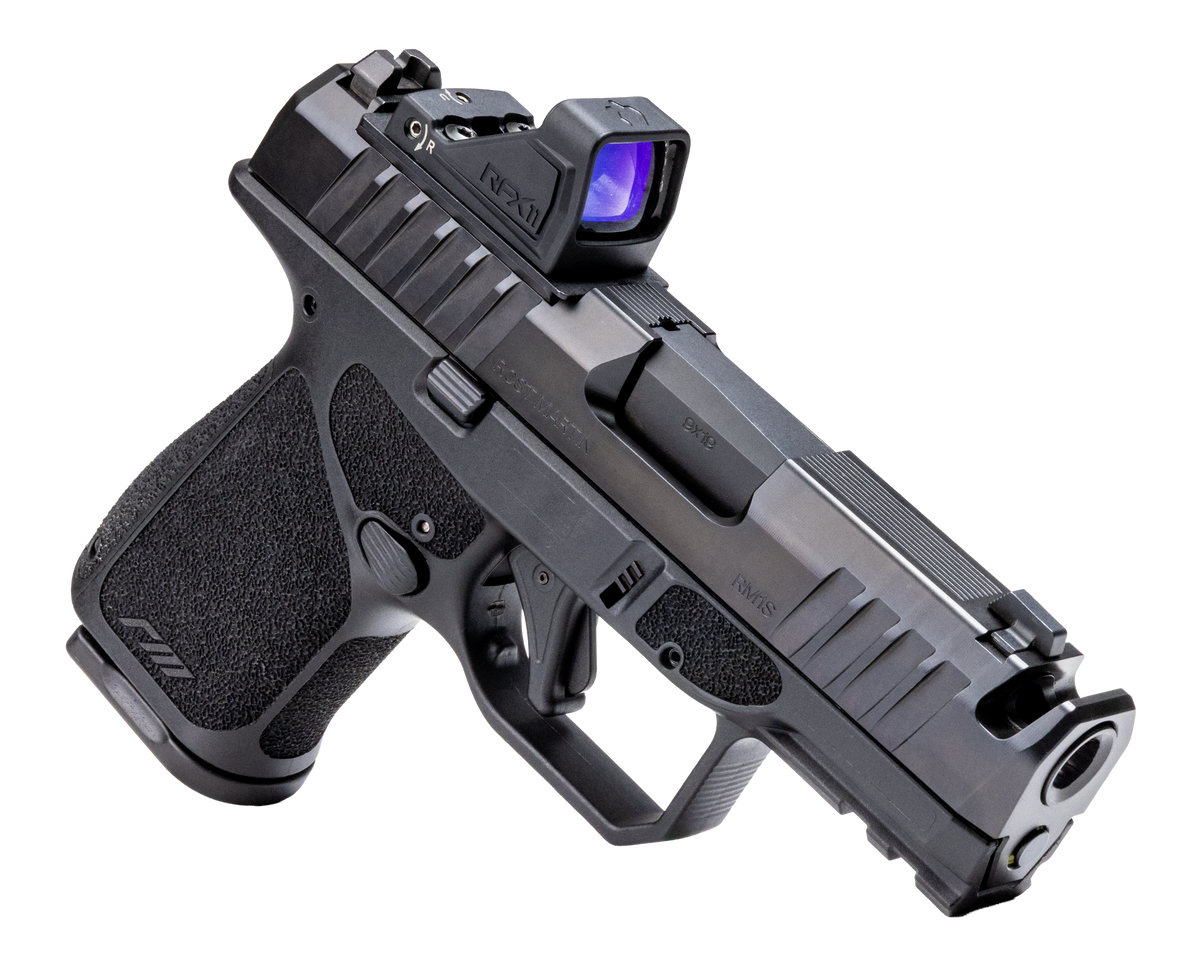 Rost Martin RM1S 9mm Luger 3.60" 12+1 Comp Bundle Semi-Auto Pistol - Black — view 3