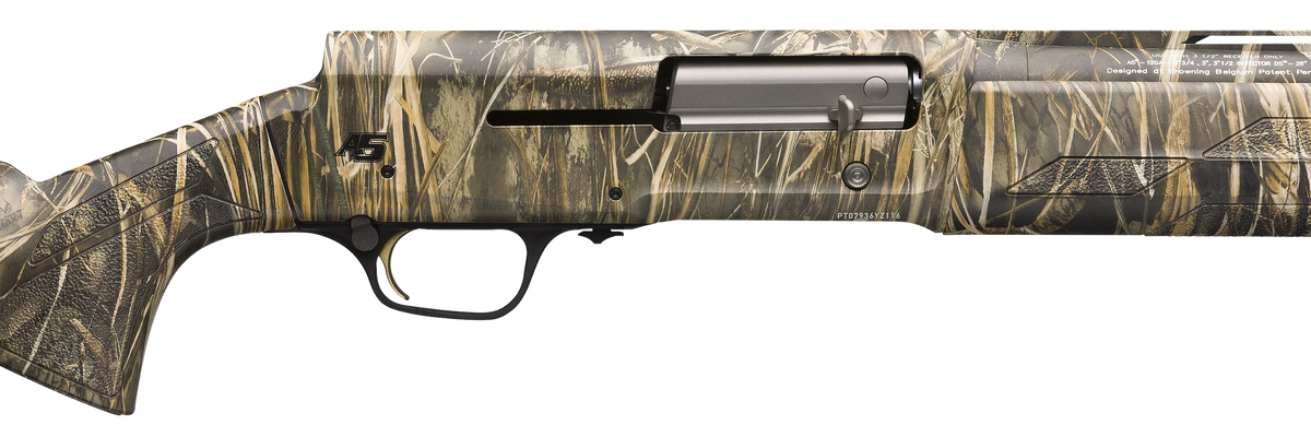 Browning A5 Sweet Sixteen 16 Gauge 28" 2.75" 4+1 Semi-Auto Shotgun - Realtree Max-7 — view 3