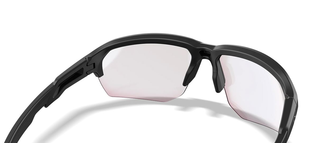 Wiley X Jakl M/L Grey/Clear Lens Matte Black Frame Safety Glasses — view 3