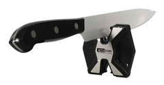 Accusharp 017C Diamond Pro 2-Step Knife Sharpener Diamond/Ceramic Coarse/Fine Aluminum Black/White — view 3