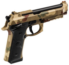 Beretta 92XI SAO 9mm Luger 4.7" 10+1 Semi-Auto Pistol - Frog Skin Camo Cerakote — view 3