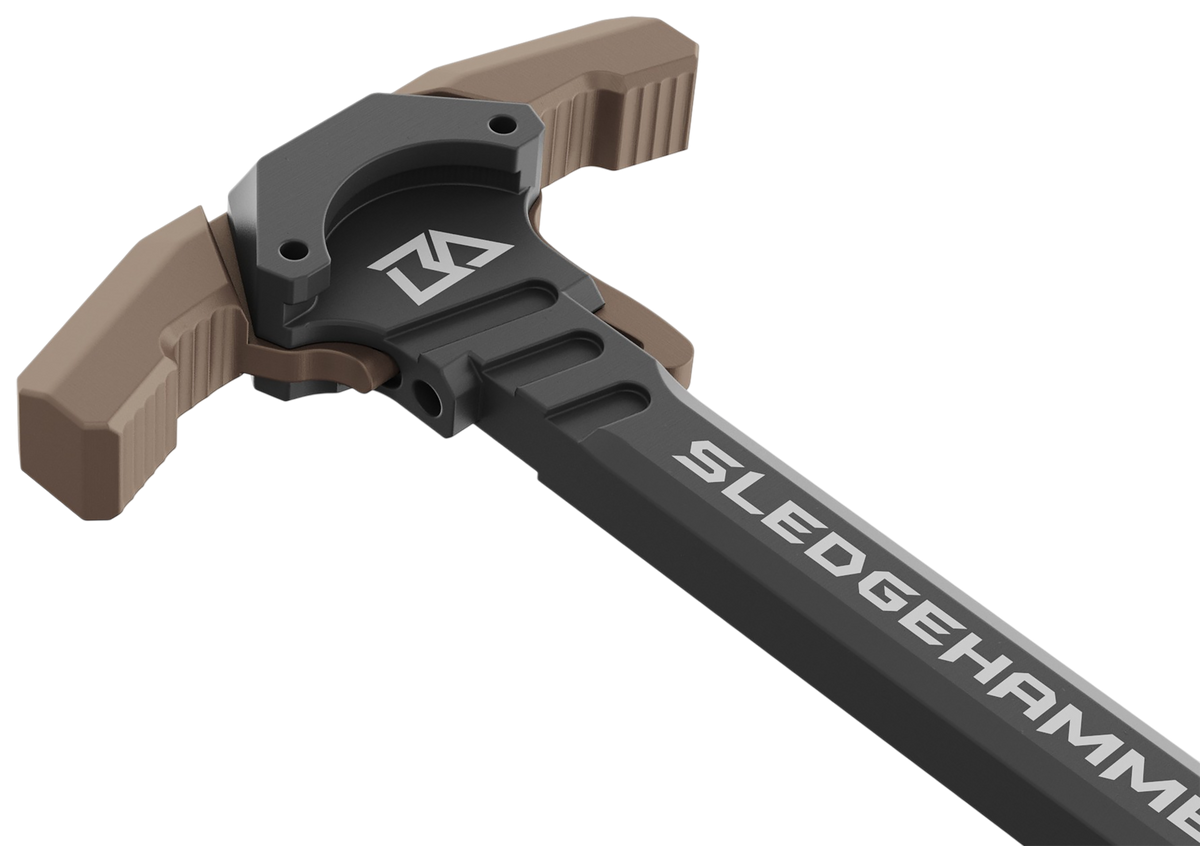 Breek Arms Sledgehammer AR-10/LR-308 7075-T6 Ambidextrous Charging Handle - FDE — view 3