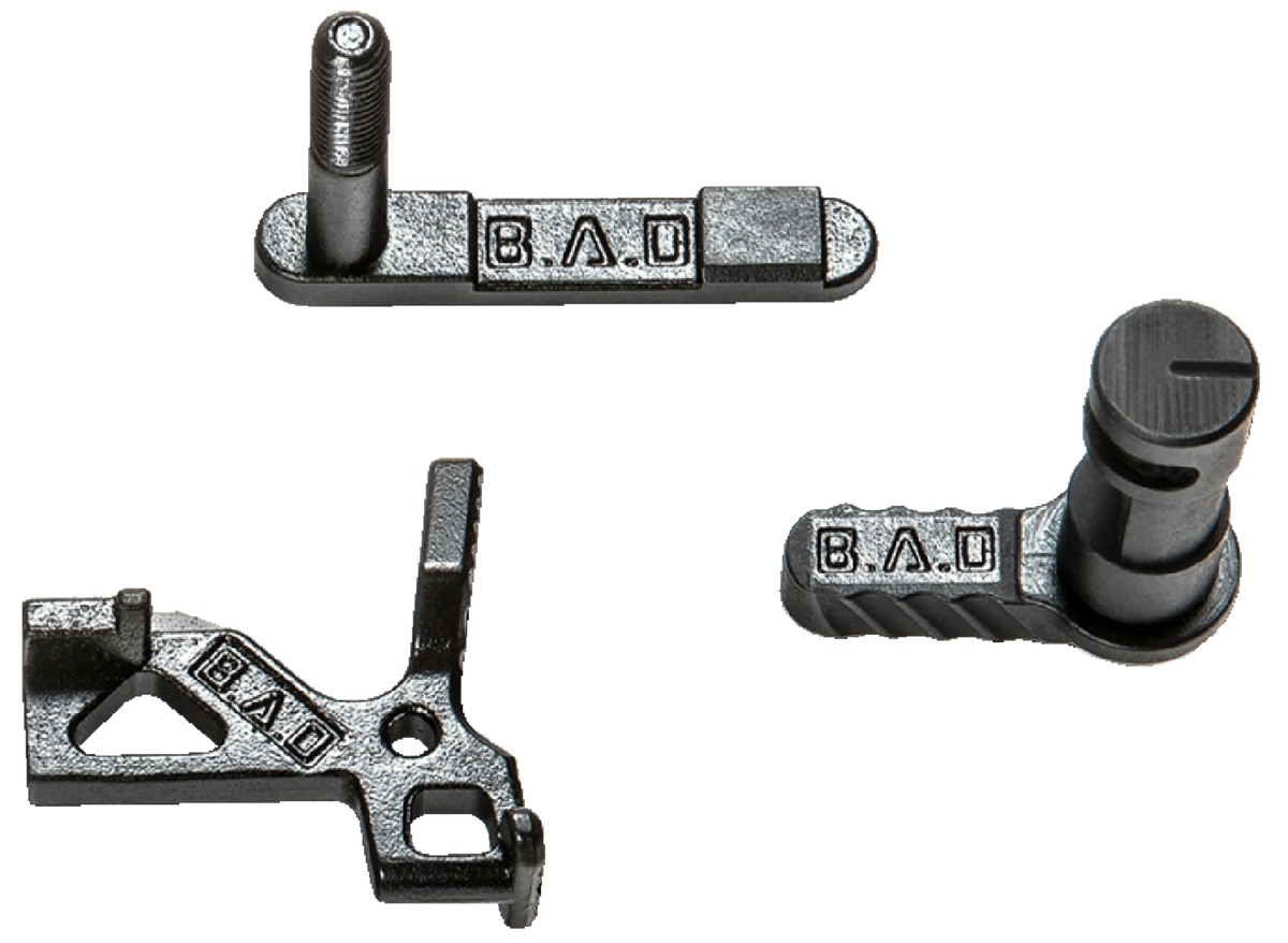 Battle Arms Development BAD-LPK-PK3 Enhanced 3-Piece Lower Parts Kit AR-15/M16/M4 - Black — view 3