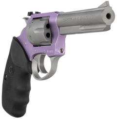Charter Arms Pathfinder Lite .22 LR 4.2" 8rd DA/SA Revolver - Lavender/Stainless — view 3
