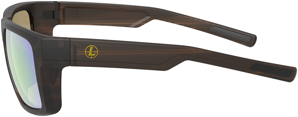 Leupold Skyline Matte Tortoise Emerald Mirror Polarized Performance Eyewear — view 3