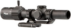 Sig Sauer Electro-Optics Tango-MSR LPVO 1-6x24mm 30mm Tube Illuminated BDC6 Reticle Black - w/ALPHA-MSR Mount — view 3