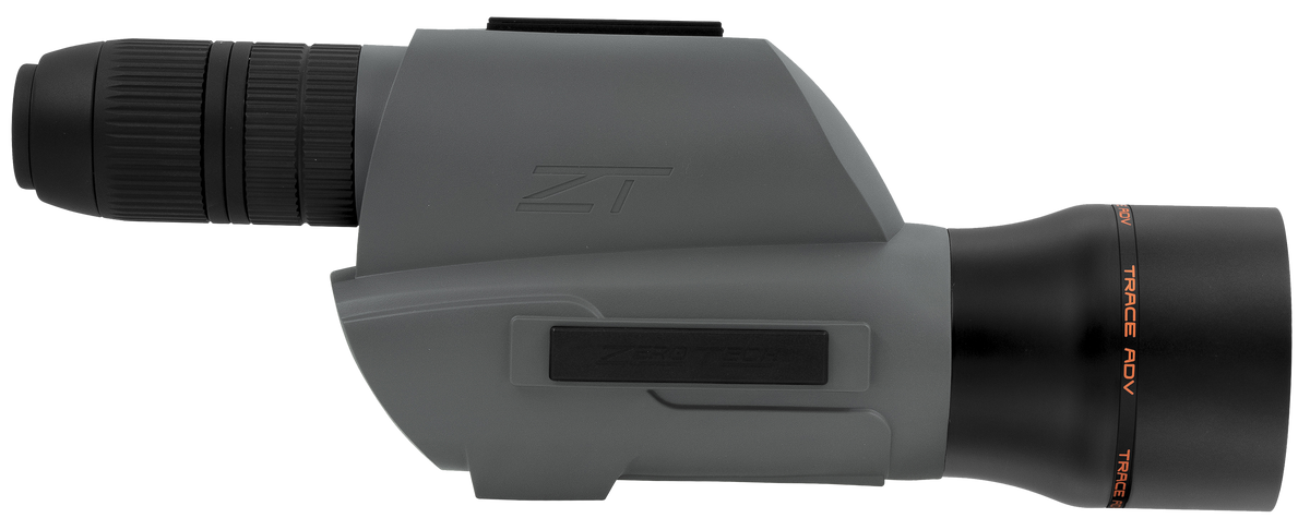 Zero Tech Optics Trace Advanced 20-60x 80mm Spotting Scope - OSR-MRAD Reticle - Straight Body — view 3
