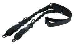 TacFire SL003B 2 To 1 Point Sling 30"-40" Black Nylon Adjustable Double Bungee Rifle — view 3