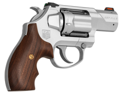 Diamondback SDR 357 Mag/38 Special +P 2" 6-Shot DA/SA Revolver - Polished Stainless Hogue Wood Grip — view 3