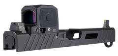 Trijicon RMRcc Mount Plate for Zev/AOS Pistol Slides - Matte Stainless Steel — view 3