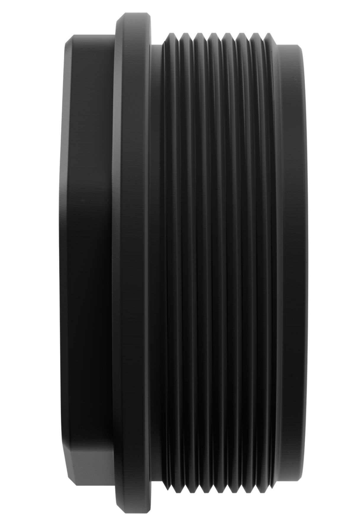 Breek Arms Hub One Plan B Ultralight 1.375x24 Titanium DLC Black - Suppressor Hub — view 3