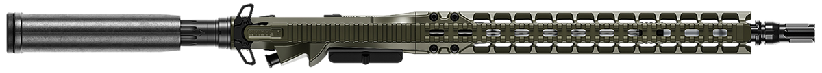 Radian Weapons Model 1 6mm ARC 14.5" 20+1 Semi-Auto AR-15 Rifle - OD Green — view 3