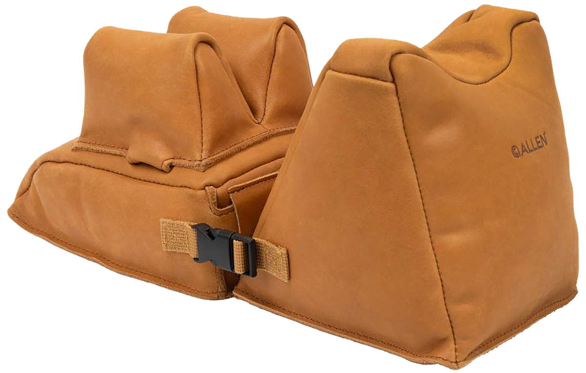 Allen 15125 Longmont Leather Filled Front & Rear Shooting Rest - Light Brown — view 3
