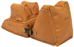 Allen 15125 Longmont Leather Filled Front & Rear Shooting Rest - Light Brown — view 3