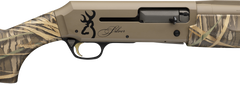 Browning Silver Field 12 Gauge 3.5" 26" 4+1 Semi-Auto Shotgun - Mossy Oak Shadow Grass FDE — view 3