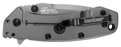 Kershaw Cryo 1555TIX 2.75" Folding Drop Point Plain 8Cr13MoV Gray PVD SS - Clamshell Packaging — view 3