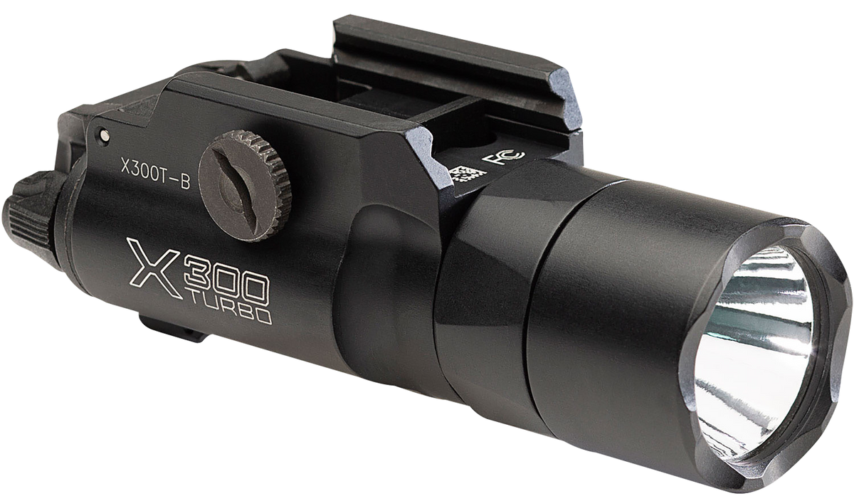 Surefire X300T-B Turbo 650-Lumen LED Weapon Light - Black — view 3