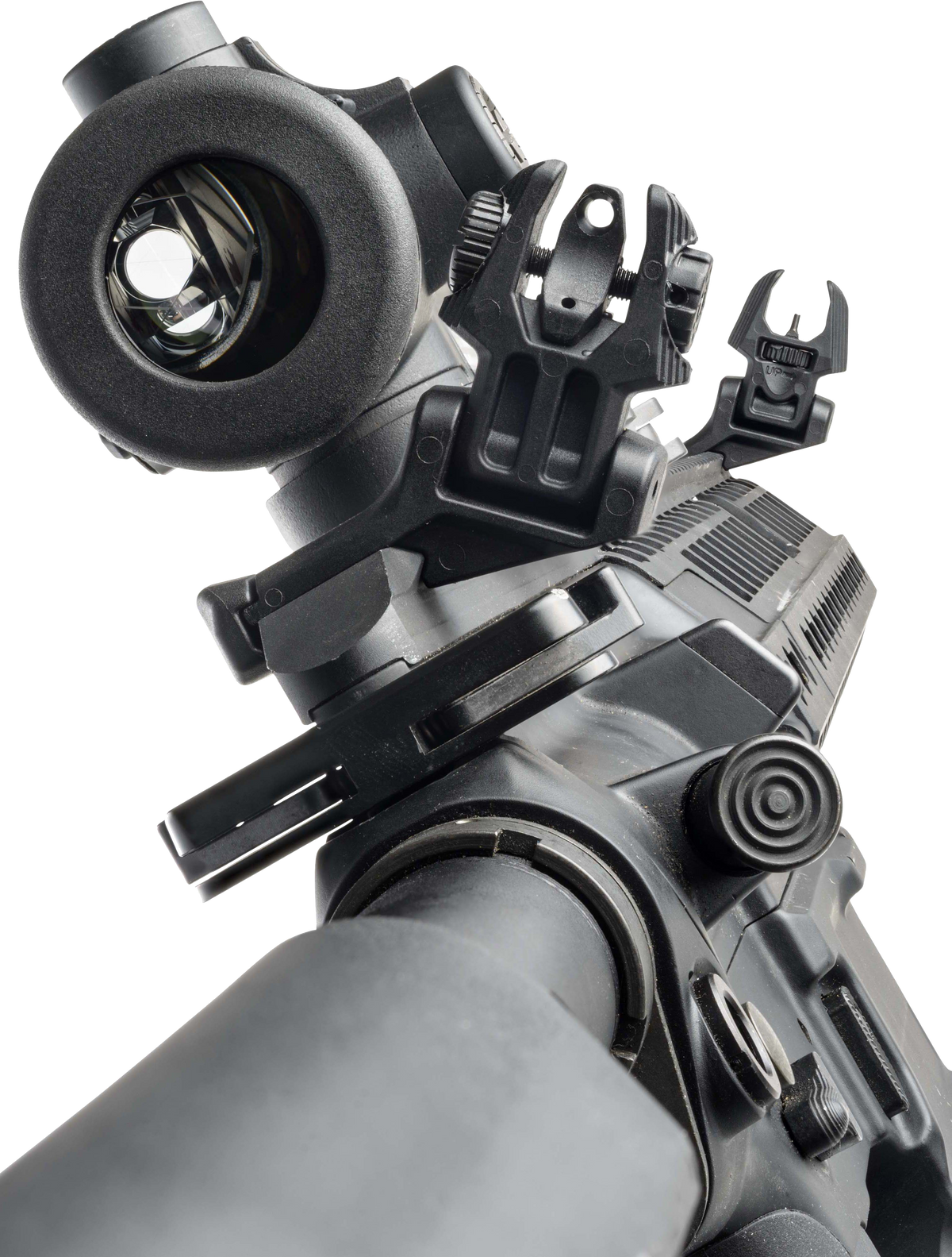 FAB Defense FXFRBSOSB Offset Flip-Up Iron Sights - Black — view 3