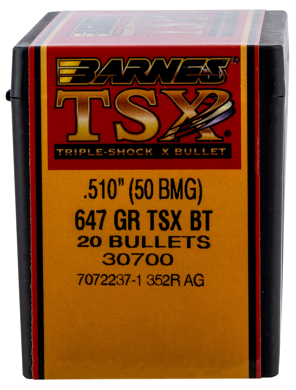Barnes Bullets TSX 50 BMG .510 647gr TSX Boat Tail 20/Box — view 3