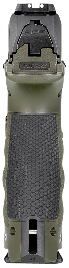 Walther Arms PDP Compact Optic Ready 9mm Luger 4" 15+1 Striker-Fired Pistol - Black/Green — view 3