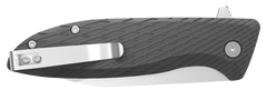 Outdoor Edge Brutus 3.30" Folding Sheepsfoot Plain 4Cr14MoV Black Glass-Filled Nylon Handle — view 3