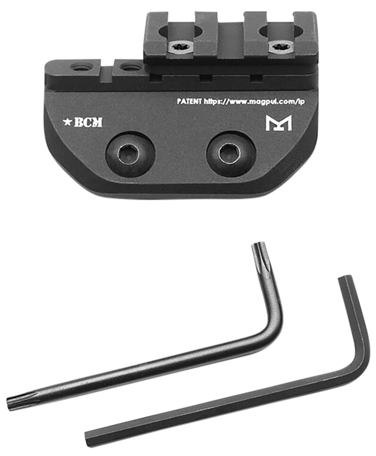 BCM BCMGunfighter 1913LMMCMR Modular Scout Light Mount M-LOK Black Aluminum — view 3