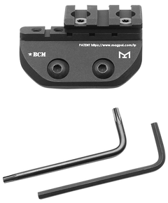 BCM BCMGunfighter 1913LMMCMR Modular Scout Light Mount M-LOK Black Aluminum — view 3