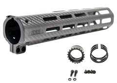 Faxon Firearms Streamline 10.2" Carbon Fiber M-LOK AR-15 Handguard — view 3