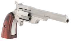 NAA Ranger II 22 WMR 4" 5-Shot SAO Stainless Steel Mini-Revolver — view 3