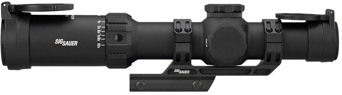Sig Sauer Electro-Optics Tango-MSR Compact 1-10x24mm 30mm Tube FFP Illuminated BDC-10 Riflescope — view 3