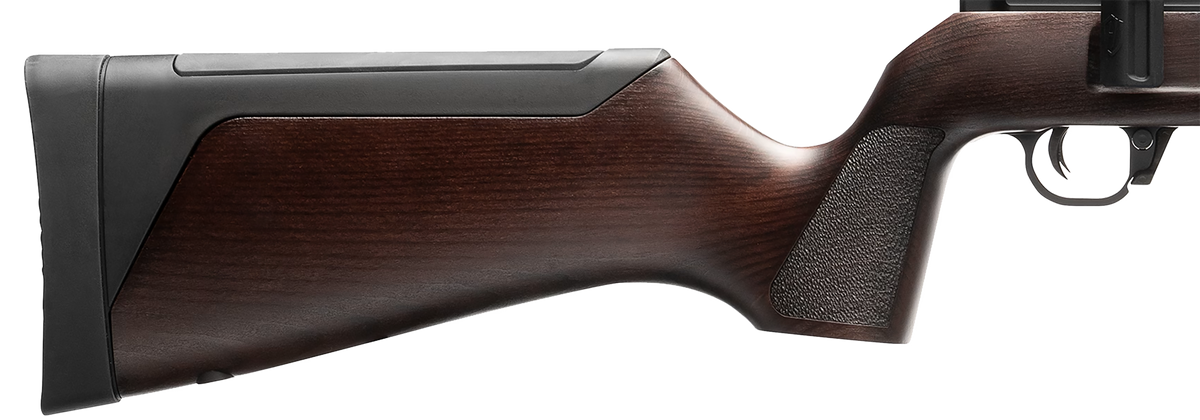 Hammerli Arms Force B1 22 LR 16.10" 10+1 Bolt Action Rifle - Classic Brown Wood Stock — view 3