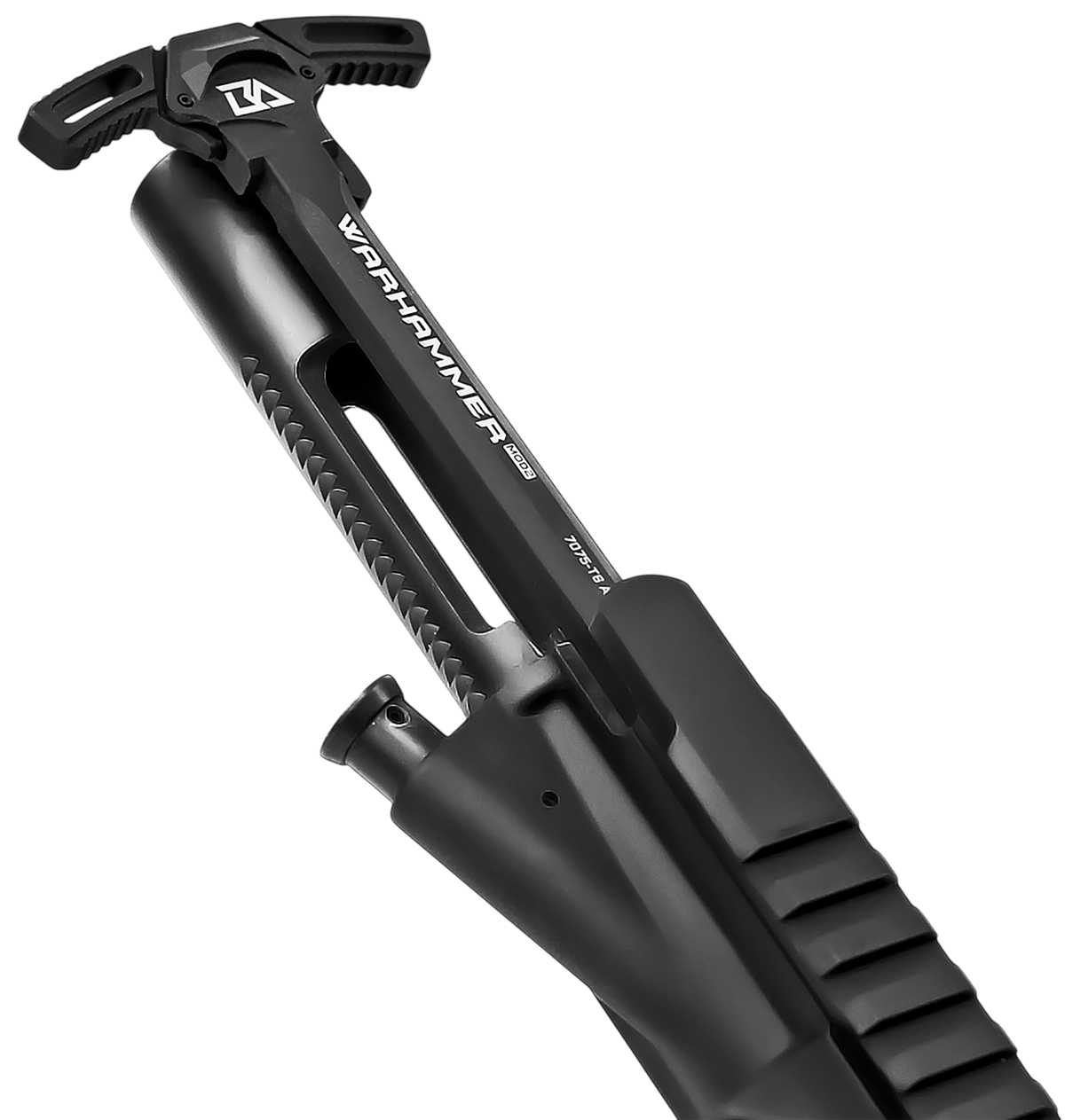 Breek Arms Warhammer Mod2 AR-10/LR-308 7075-T6 Aluminum Ambidextrous Charging Handle - Black — view 3