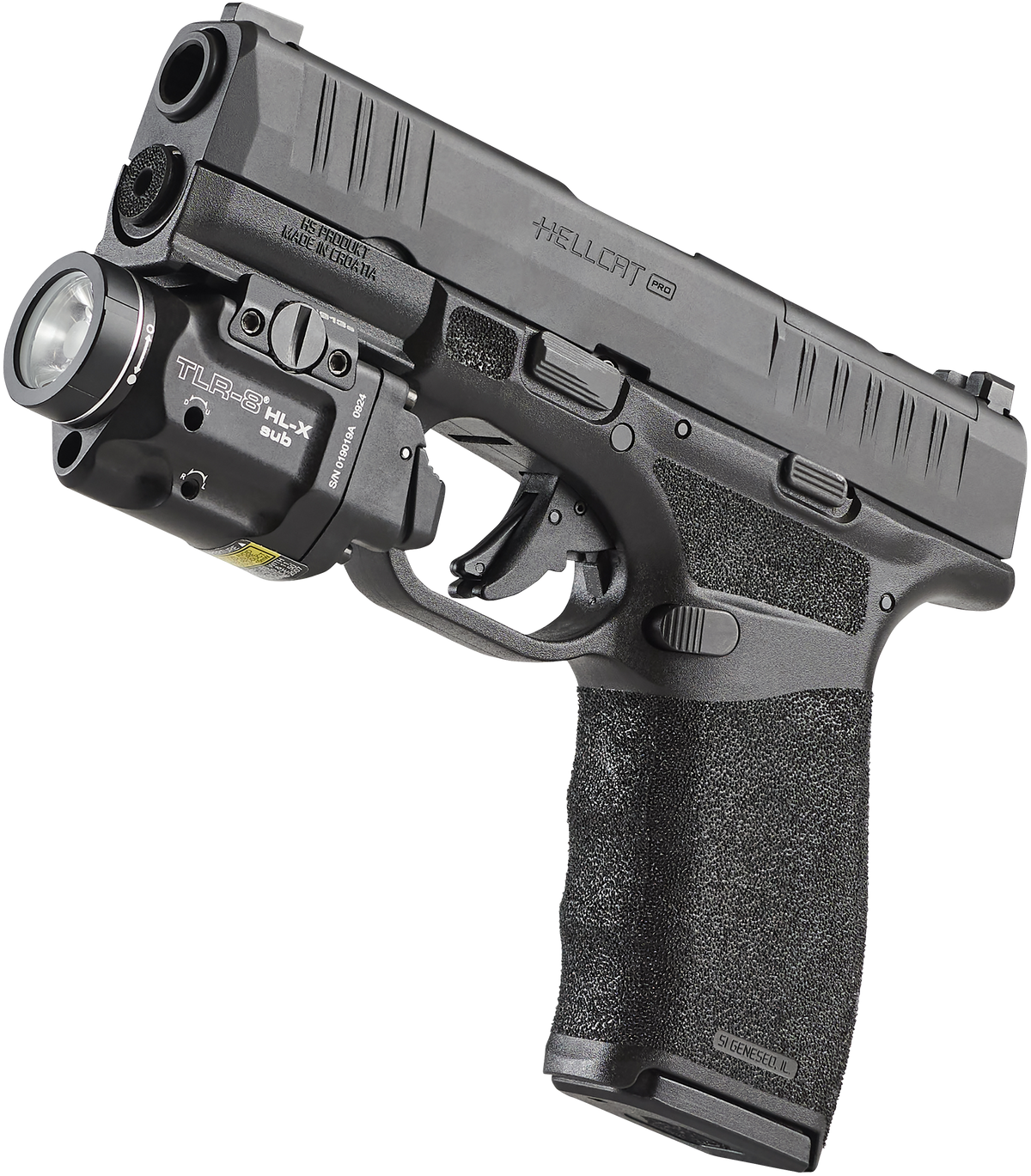 Streamlight TLR-8 HL-X SUB USB 1000 Lumens Red Laser Weapon Light - 1913 Short — view 3