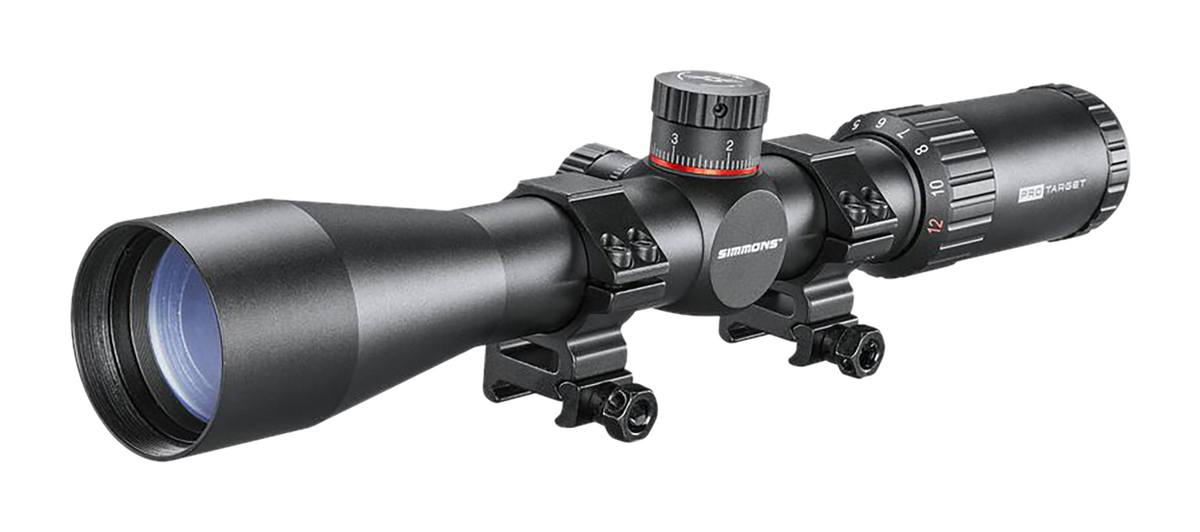 Simmons ProTarget 4-12x40mm 30mm Tube Mil-Dot Reticle Riflescope — view 3