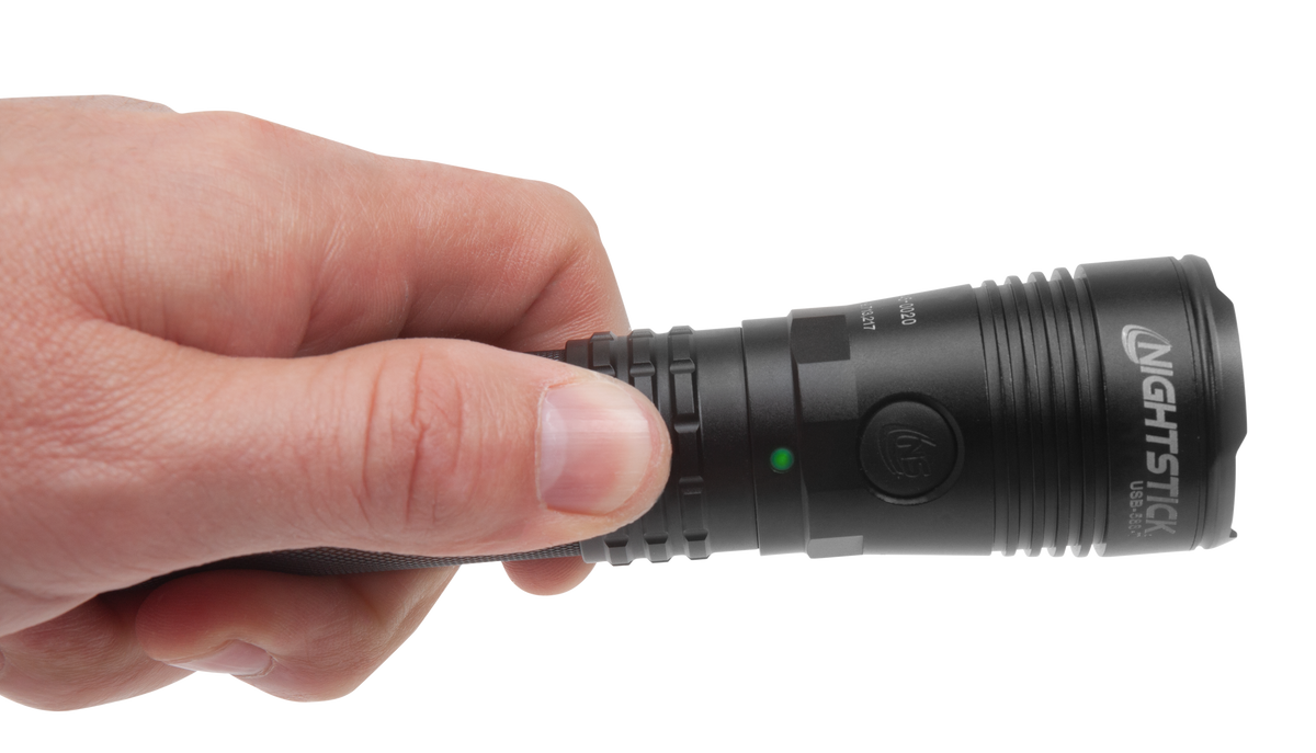 Bayco Nightstick USB-588-T Turbo High Candela 1100 Lumen USB Rechargeable Tactical Flashlight — view 3