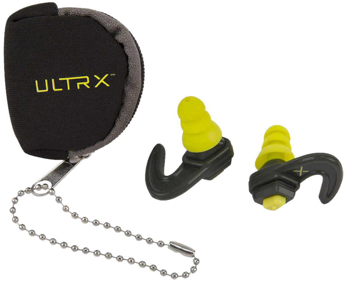 Allen ULTRX Shift Adjustable Ear Plugs 12-25 dB Gray / Yellow — view 3