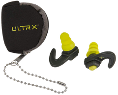 Allen ULTRX Shift Adjustable Ear Plugs 12-25 dB Gray / Yellow — view 3