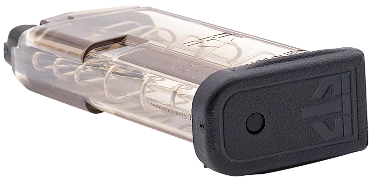 ETS Group GLK43 9mm Luger 7rd Clear Polymer Pistol Magazine - Fits Glock 43 — view 3