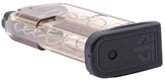 ETS Group GLK43 9mm Luger 7rd Clear Polymer Pistol Magazine - Fits Glock 43 — view 3