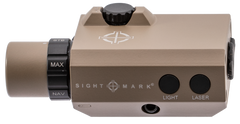 Sightmark LoPro Mini Combo Flashlight and Green Laser Sight 300 Lumens White LED Flat Dark Earth — view 3