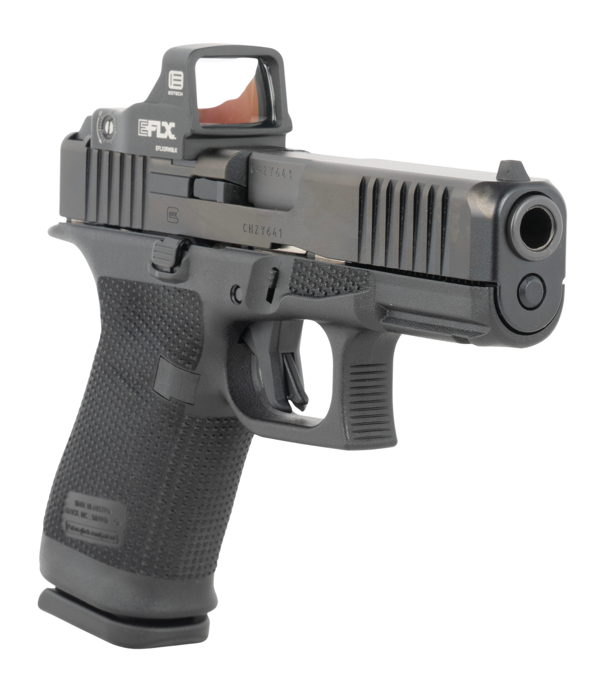 Glock 19 Gen6 w/EOTech 9mm Luger 4.02" 15+1 Semi-Auto Pistol w/Threaded Barrel — view 3