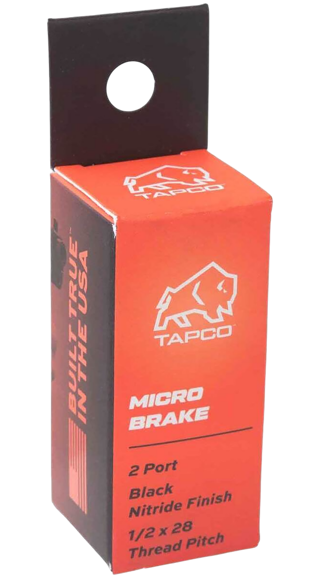 Tapco 2-Port Micro Brake 1/2x28 Black Nitride 9mm — view 3