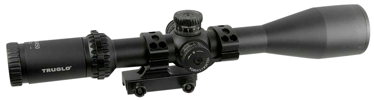TruGlo Eminus 6-24x50mm 30mm Tube Dual Illuminated Green/Red TacPlex MOA Reticle Rifle Scope — view 3