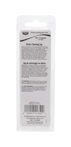Birchwood Casey Brass Cleaning Jag 17 Cal — view 3