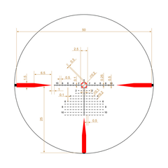 Riton Optics 5 Tactix 1-10x24mm 30mm Tube Illuminated 3OT MRAD LPVO Riflescope — view 3